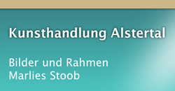 Kunsthandlung Alstertal | Marlies Stoob </br>Framredder 10</br>22393 Hamburg